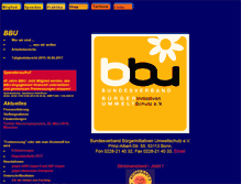 Tablet Screenshot of bbu-online.de